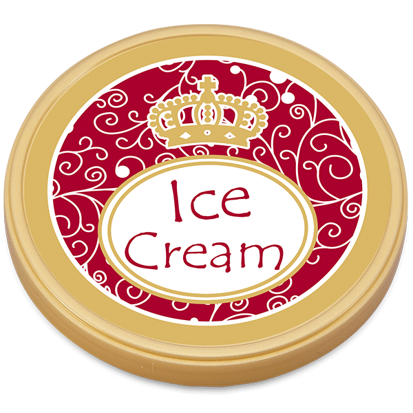 冰淇淋PP模內貼蓋-10oz/16oz (金/黑/本色)