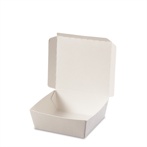 Small Paper Clamshell Container
